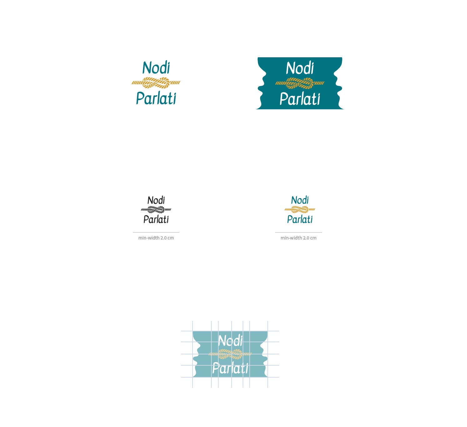 progettazione immagine coordinata - varianti e formati di logo
