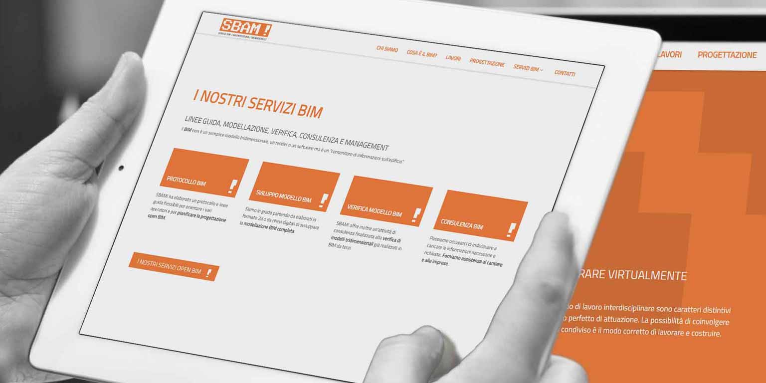 web design sito internet presentazione azienda architetto