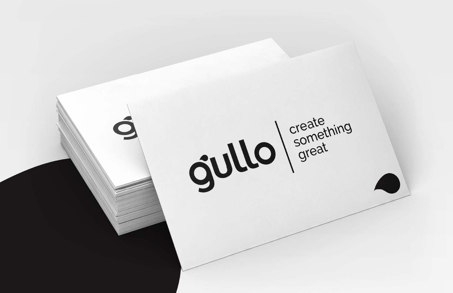 Logo packaging design business card