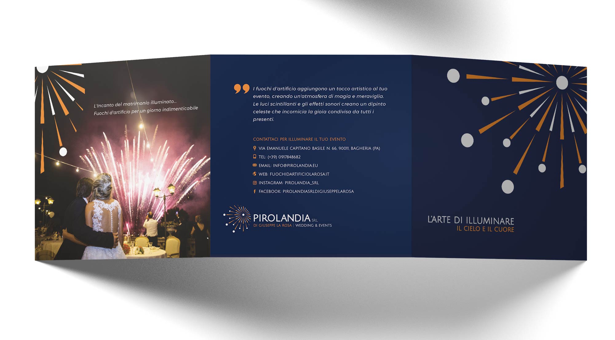 design brochure professionale aziendale
