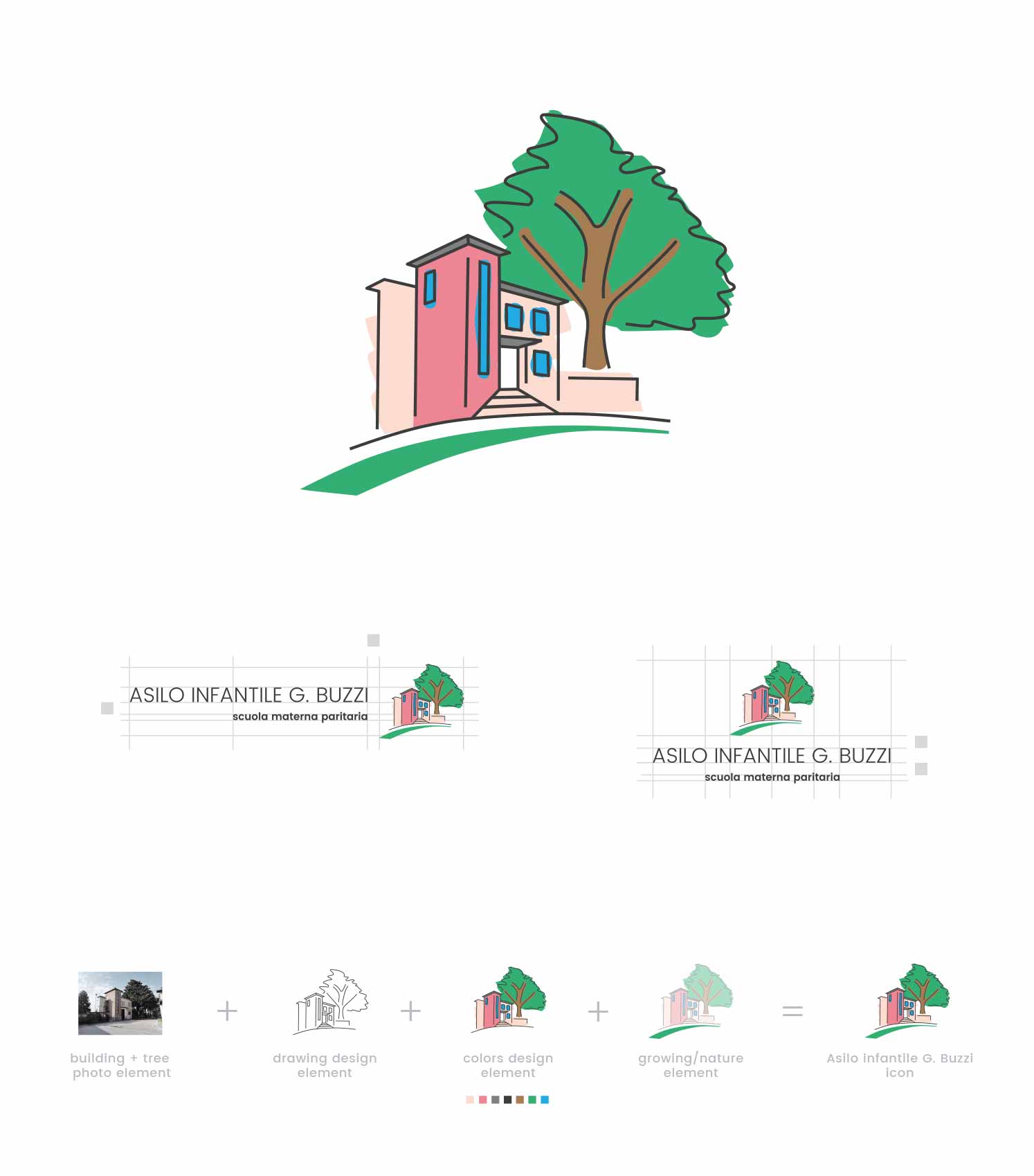 design logo asilo scuola infanzia