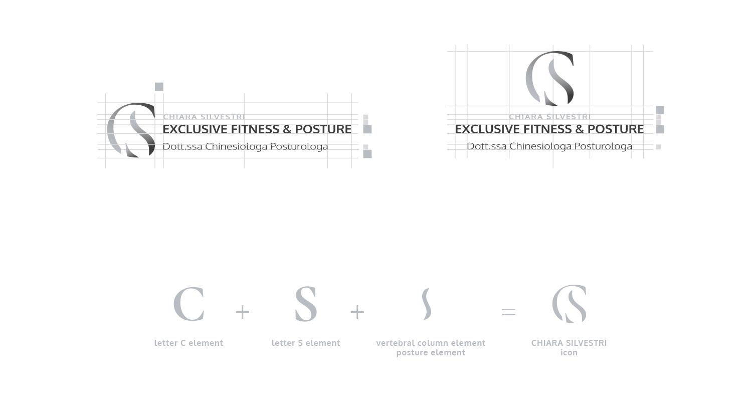 design logo lettere iniziali lettera c lettera s