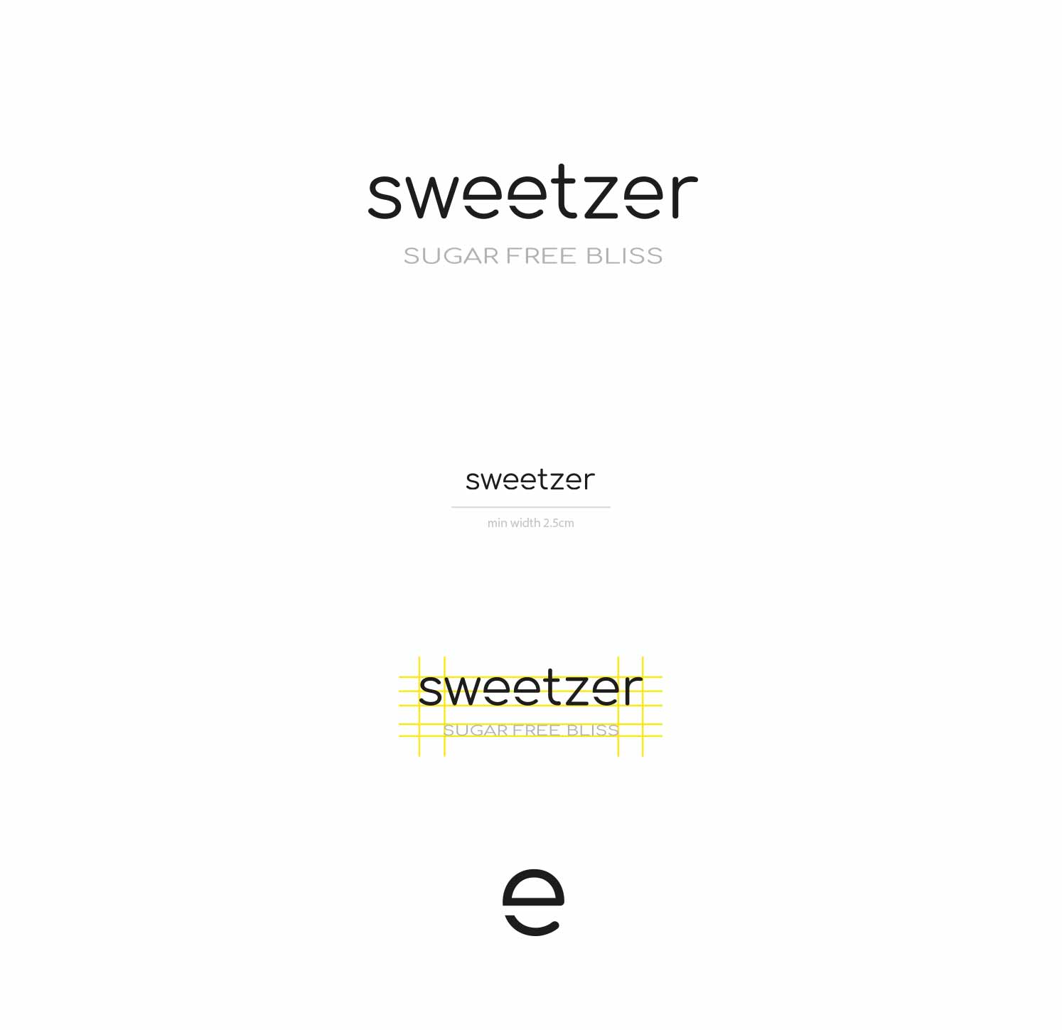 logo wordmark logotipo design prodotto dolcificante sugar free